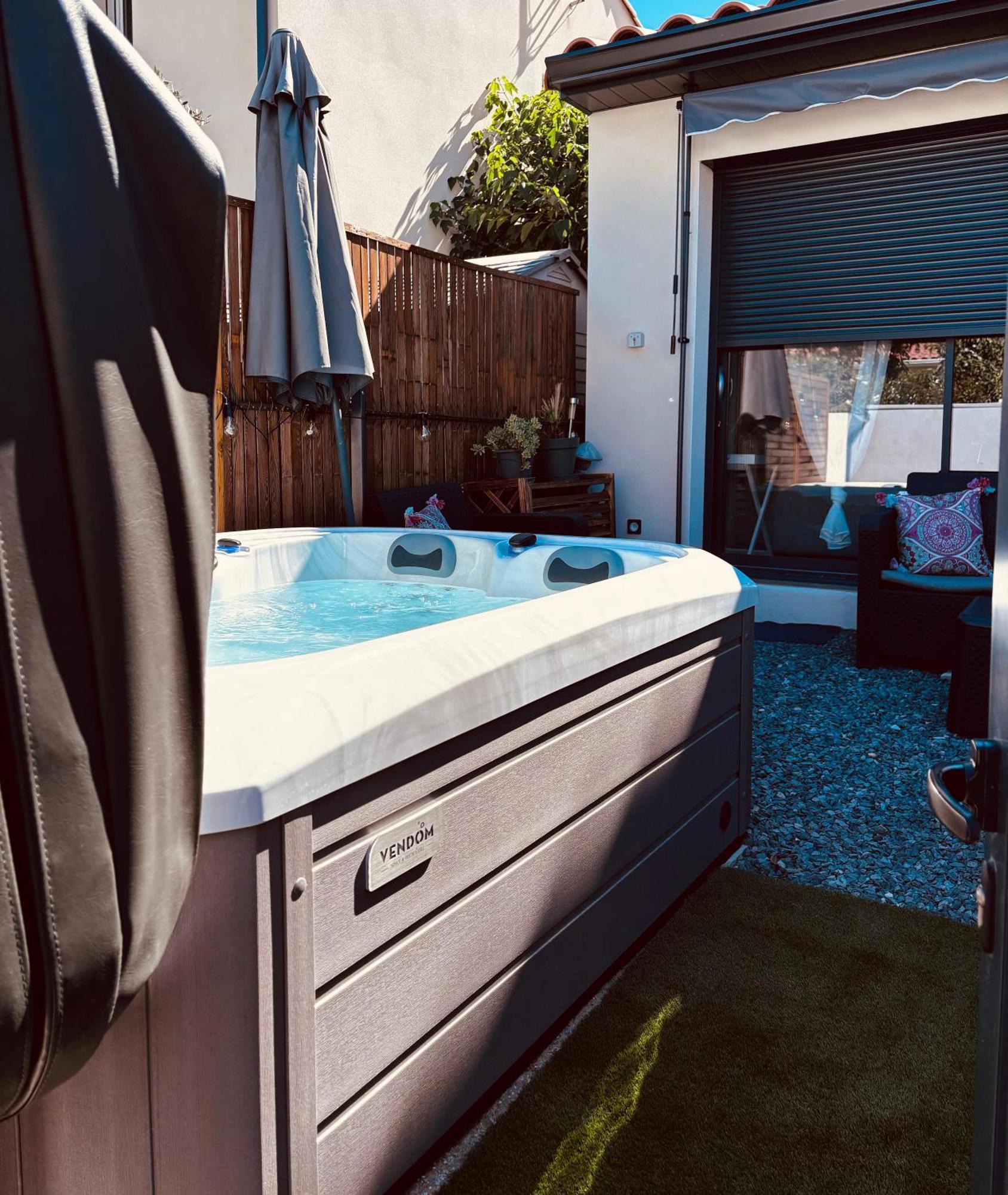 Logement Du Sud Avec Jacuzzi Соммьер Экстерьер фото